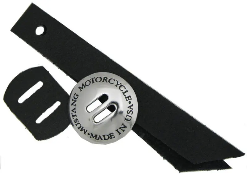 Mustang Concho Kit – Large 41Mm Conchos With Genuine Leather Strip & Mounting Hardware 1