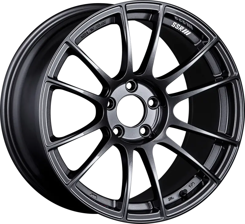 Ssr Gtx04 Forged Alloy Wheel – 19X9.5", 5X114.3Mm, +38Mm Offset, Dark Gunmetal Finish 1