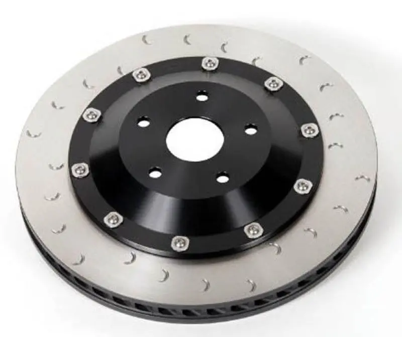 Alcon Front Right Brake Rotor – 412X36Mm Two-Piece Floating Design For 2009+ Nissan Gt-R R35 1