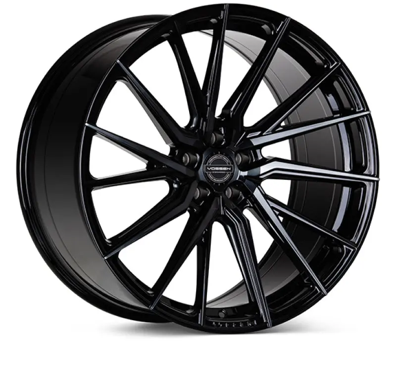 Vossen Hf-4T Right-Side Wheel: 20×9″, 5×114.3, Et32, Flat Face, 73.1Mm Center Bore – Tinted Gloss Black 1