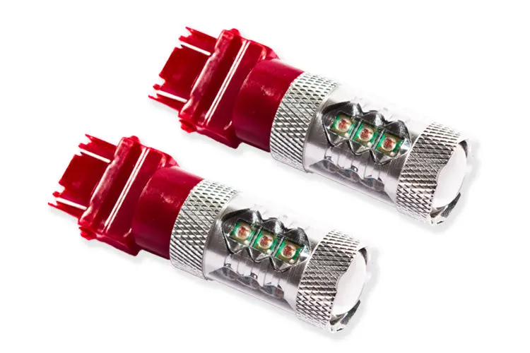 Diode Dynamics Dd0059P Xp80 Led Bulbs – 3157 Dual-Function Red (Pair) 1