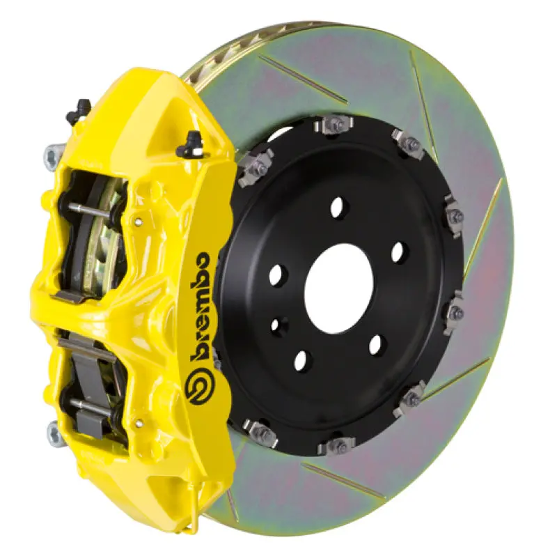Brembo Gt Front Big Brake Kit For 2009–2013 Bmw X5 M — 6-Piston Calipers, 405X34Mm Slotted Two-Piece Rotors 1