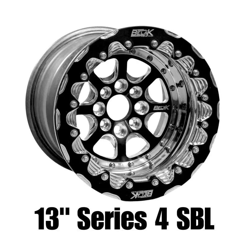 Belak Double Beadlock Billet Aluminum Wheel – 13X11", 5X100 Pcd, 5" Backspace, High-Pad Design 1