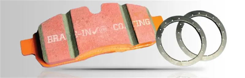 Ebc 15-17 Chrysler3.6L Extra Duty Front Brake Pads 1