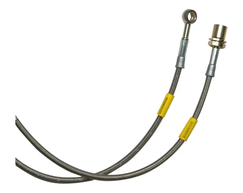 Goodridge Stainless Steel Extended Brake Line Kit – 2" Length For 2002–2004 Nissan Frontier (4Wd All Models & 2Wd V6) 1