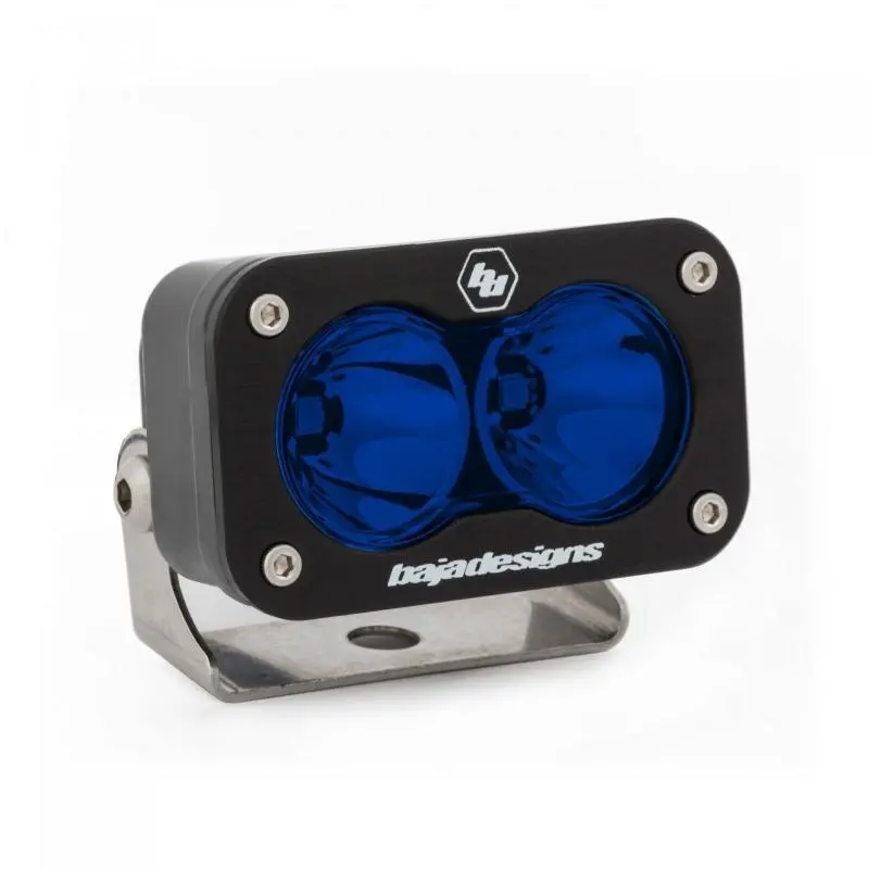 Baja Designs S2 Led Spot Work Light – Blue Housing, Sport Pattern 1