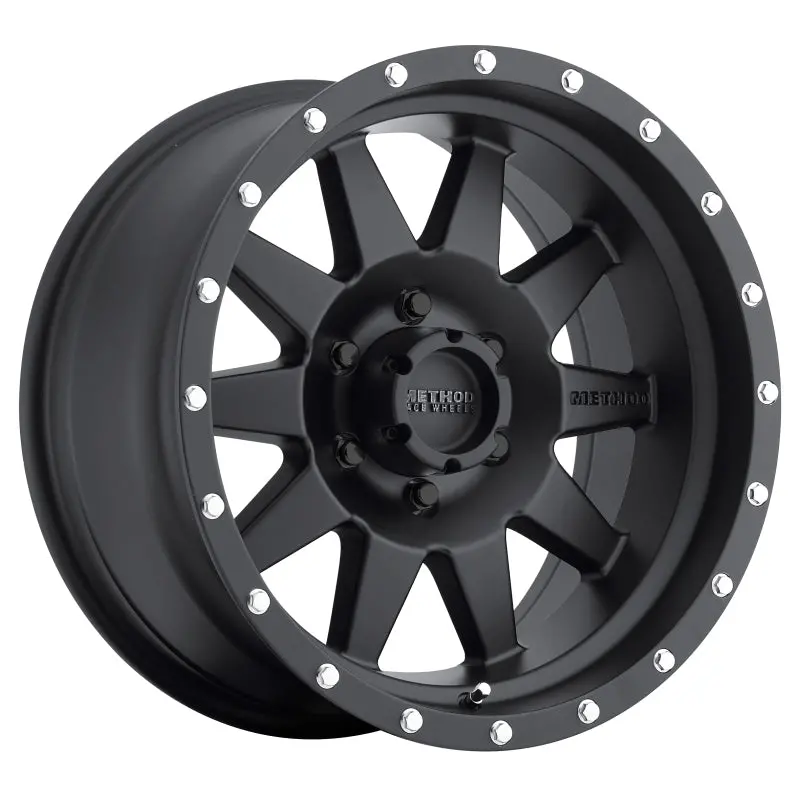 Method Mr301 Standard Matte Black Wheel – 20X9", +18Mm Offset, 6X5.5" (139.7Mm), 108Mm Cb 1